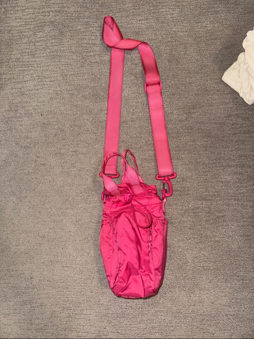 Hot Pink Crossbody Bottle Bag - Callao